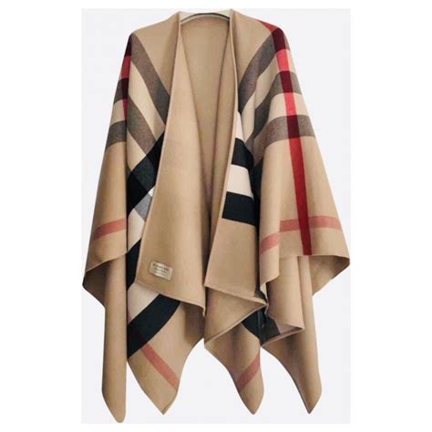 vintage burberry cape|burberry poncho shawl pockets helene.